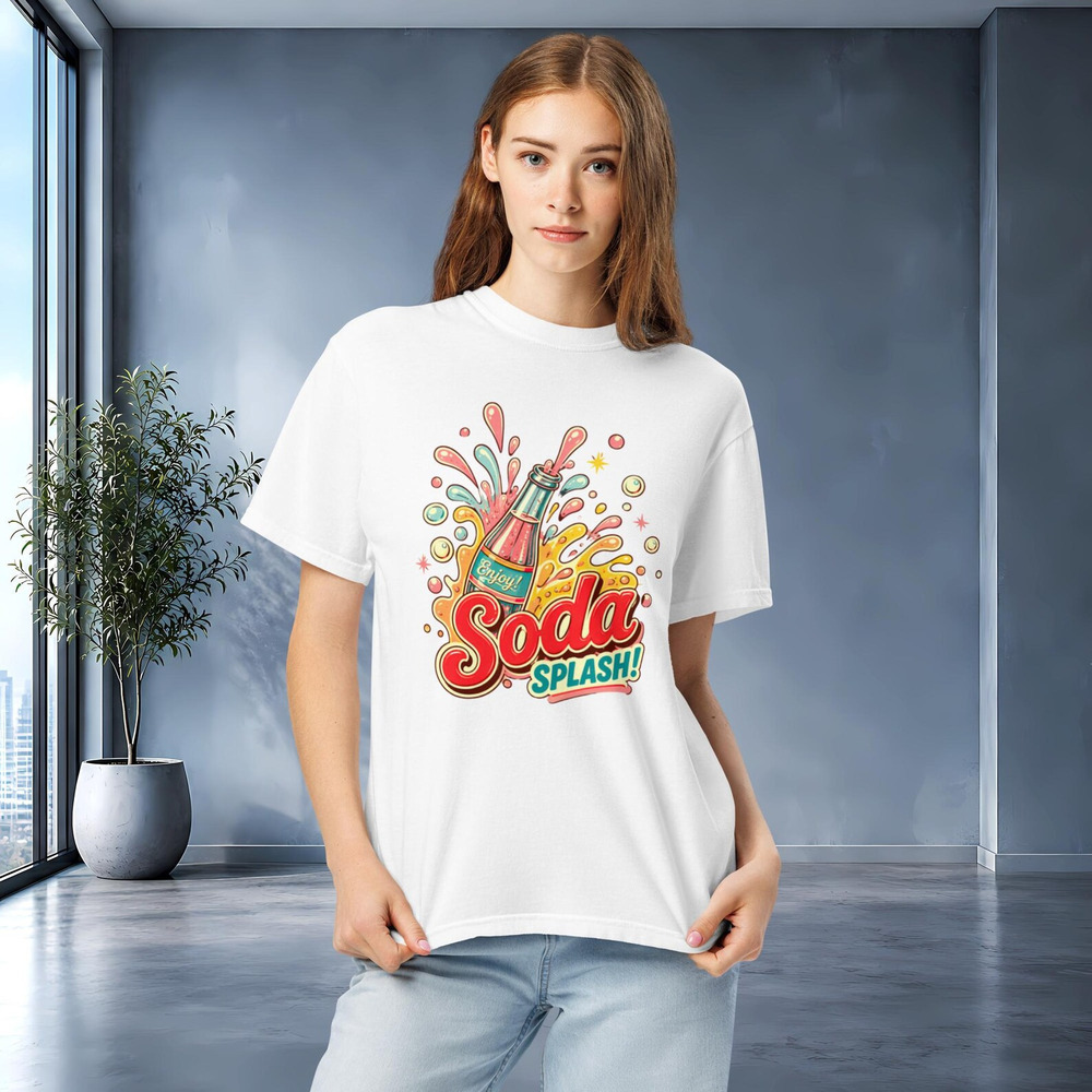 Retro Soda Shirt White